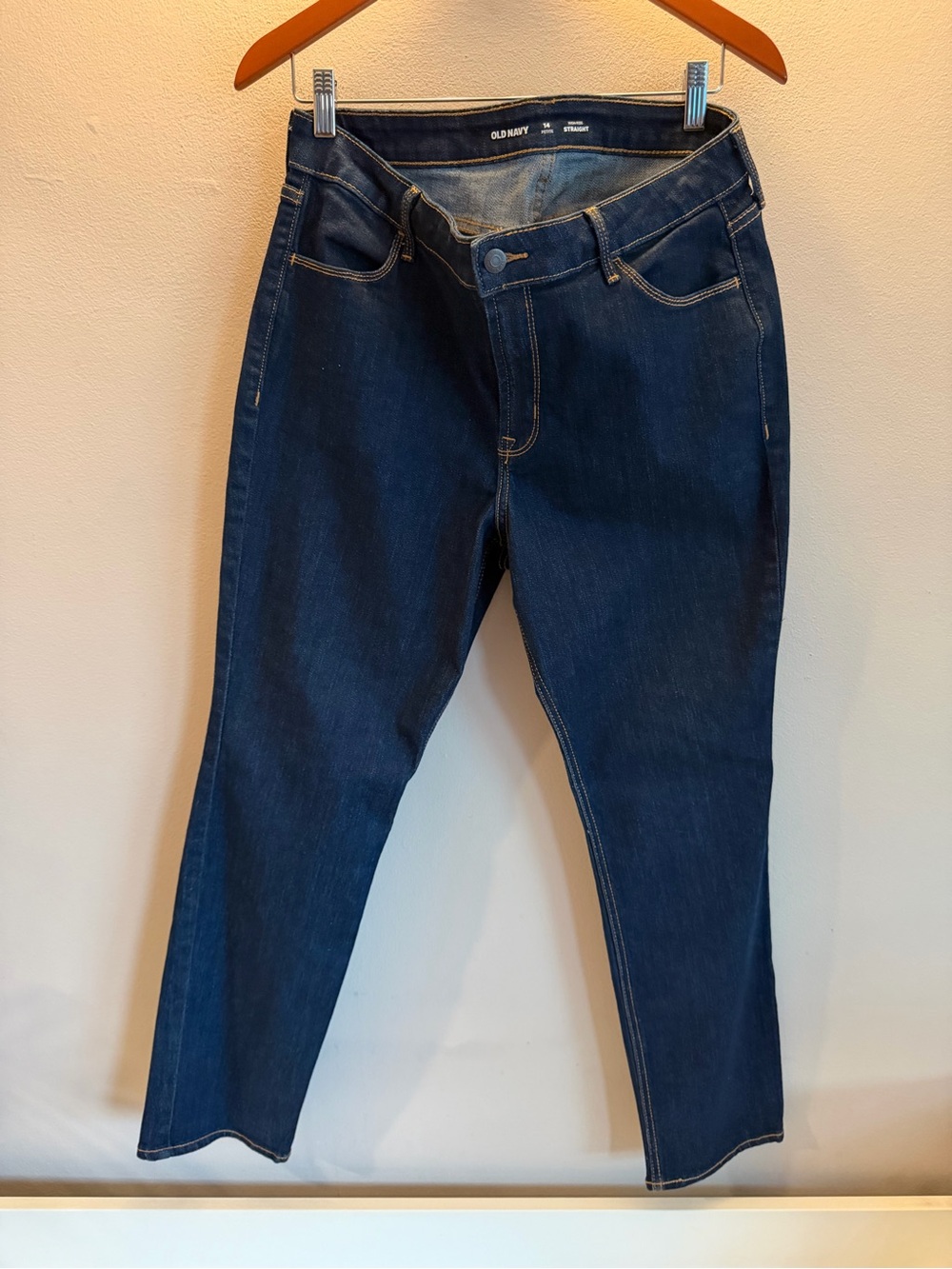 Old Navy Indigo Women’s Straight-Leg‎ Jeans